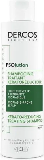 Vichy Dercos PSOlution Шампоан против пърхот за скалп, склонен към псориазис 200 мл