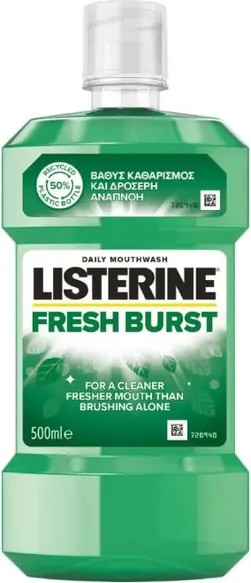 Listerine Fresh Burst Вода за уста 500 мл