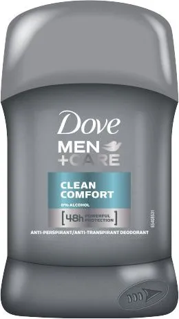 Dove Men+ Care Clean Comfort Стик против изпотяване за мъже 50 мл