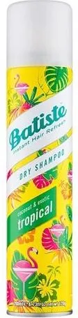 Batiste Tropical Сух шампоан за всеки тип коса с тропически аромат 200 мл