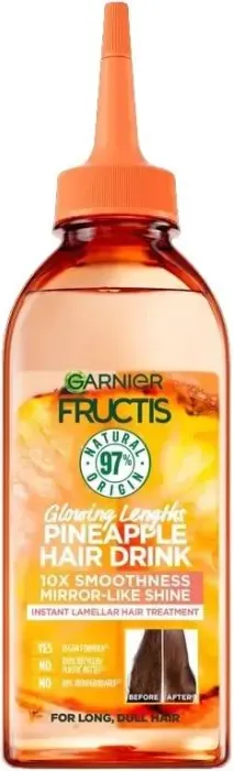 Garnier Fructis Pineapple Hair Food Течен балсам за дълга коса без блясък 200 мл