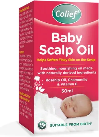 Colief Baby Scalp Oil Олио за млечни крусти за деликатна бебешка кожа 30 мл Crosscare Limited