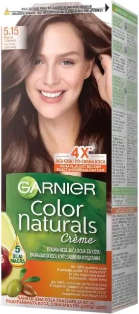Garnier Color Naturals Трайна боя за коса, 5.15 Dark Chocolate