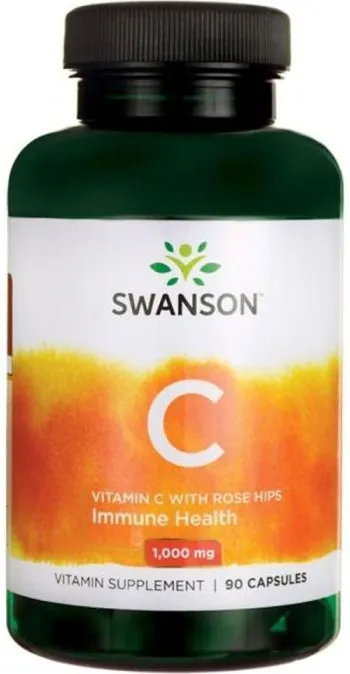 Swanson Vitamin C Витамин C 1000 мг х 90 капсули