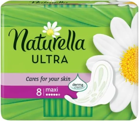 Naturella Ultra Maxi Дневни дамски превръзки с лайка 8 бр