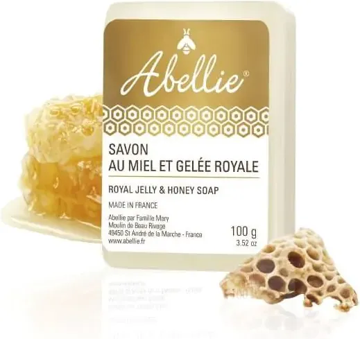 Savon au Miel et Gelee Royale Сапун с мед и пчелно млечице 100 г Abellie