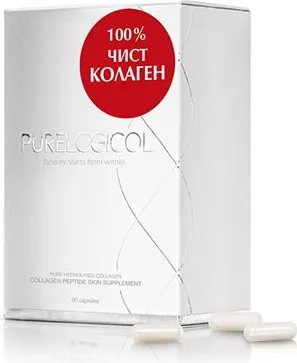 Purelogicol Колаген за кожа и стави х90 капсули