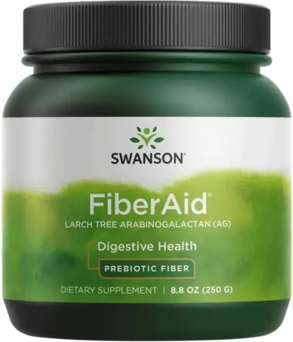 Swanson FiberAid (AG) Арабиногалактан от Лиственица с фибри 250 гр на прах