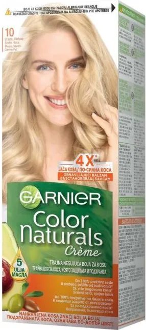 Garnier Color Naturals Трайна боя за коса, 10  Extra Light Blonde