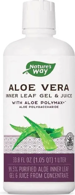 Nature's Way Aloe Vera Inner Leaf Ge l/ Juice Алое вера гел за добро храносмилане 99,5% 1 л