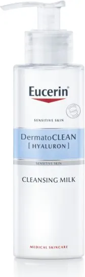 Eucerin DermatoClean Hyaluron Почистващо мляко за суха кожа 200 мл