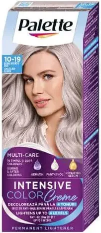 Palette Intensive Color Creme Дълготрайна крем боя за коса 10-19 Cool Silverl Blonde