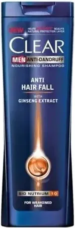 Clear Men Anti-Hair Fall Шампоан за мъже против пърхот и косопад с екстракт от женшен 400 мл