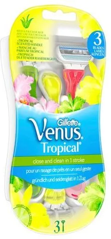 Gillette Venus Tropical Дамска самобръсначка 3 бр