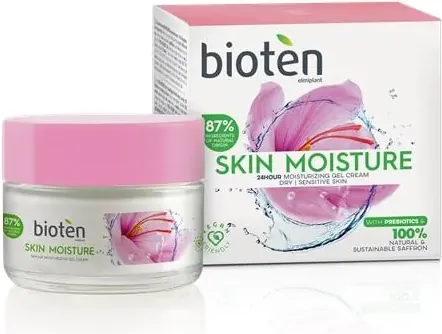 Bioten Skin Moisture Хидратиращ крем за суха и чувствителна кожа 50 мл