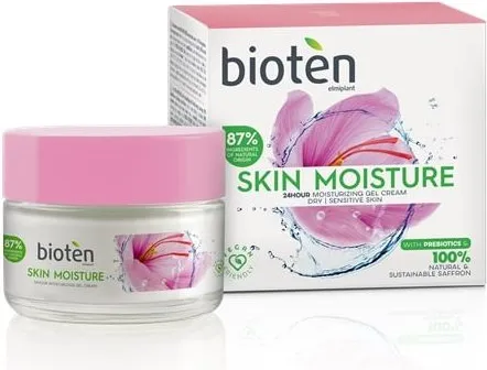 Bioten Skin Moisture Хидратиращ крем за суха и чувствителна кожа 50 мл