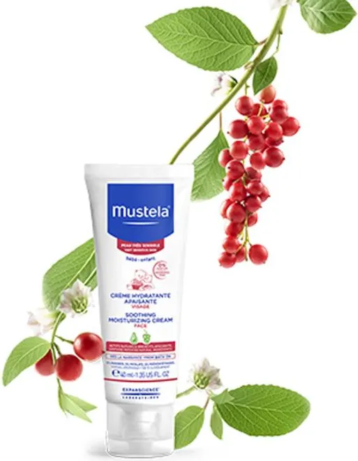 Mustela Крем за лице за чувствителна кожа 40 мл