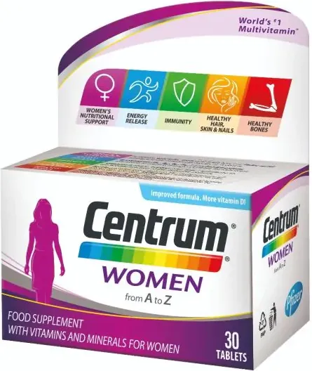 Centrum Women A-Z Витамини и минерали за жени х30 таблетки Pfizer