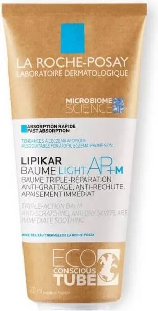 La Roche-Posay Lipikar Baume Light AP+ M Балсам за тяло против раздразнения в еко опаковка 200 мл