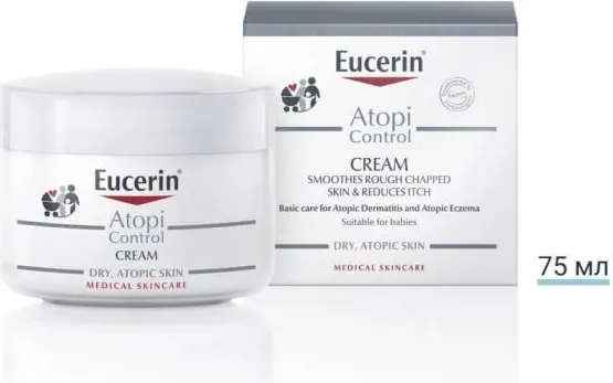 Eucerin AtopiControl Успокояващ крем 75 мл