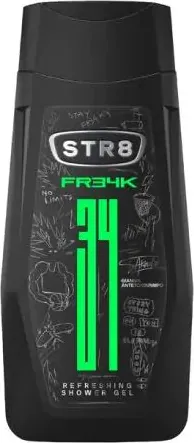 STR8 FR34K Освежаващ душ-гел за мъже 250 мл