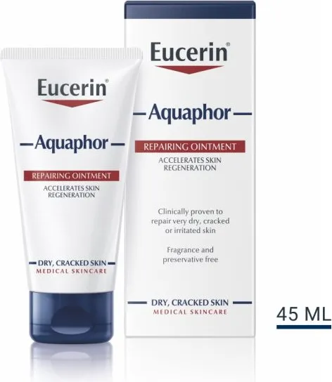 Eucerin Aquaphor Защитаващ мехлем за увредена и раздразнена кожа 45 мл