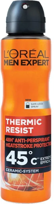 L’Oreal Men Expert Thermic Resist Део спрей против изпотяване за мъже 150 мл