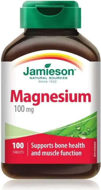 Jamieson Magnesium Магнезий 100 мг x 100 таблетки