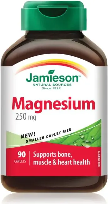 Jamieson Magnesium Магнезий 250 мг x 90 таблетки