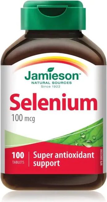 Jamieson Selenium Селен 100 мкг х 100 таблетки