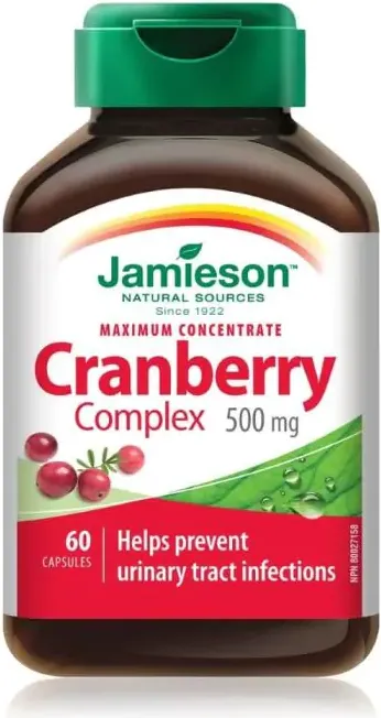 Jamieson Cranberry Complex Кранбери Комплекс 500 мг х 60 капсули