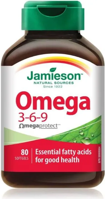 Jamieson Omega 3-6-9 Омега 3-6-9 Биокомплекс x 80 капсули