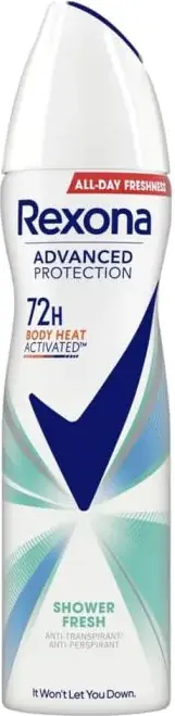 Rexona Advanced Protection Shower Fresh Дезодорант против изпотяване за жени 150 мл