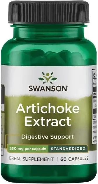 Swanson Artichoke Артишок 250 мг х 60 капсули