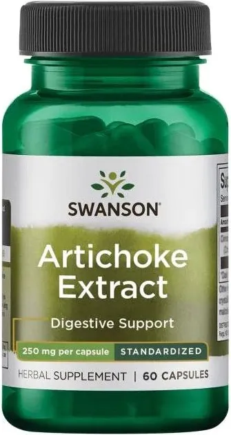 Swanson Artichoke Артишок 250 мг х 60 капсули