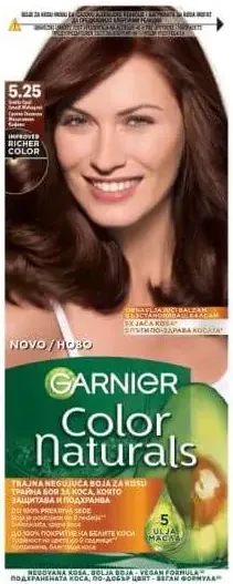 Garnier Color Naturals Трайна боя за коса 5.25 Light Opal Mahogany Brown