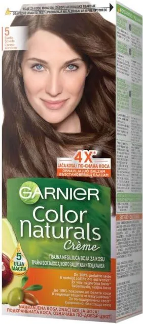 Garnier Color Naturals Трайна боя за коса, 5 Light Brown