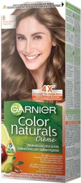 Garnier Color Naturals Трайна боя за коса, 6 Light Brown