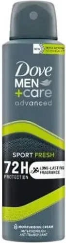 Dove Men+Care Advanced Sport Fresh Дезодорант спрей против изпотяване за мъже 150 мл