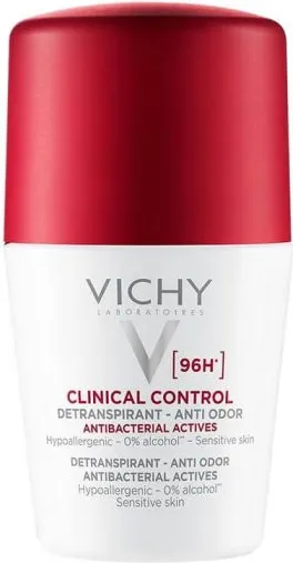 Vichy Clinical Control Дезодорант рол-он против изпотяване 96 часа 50 мл