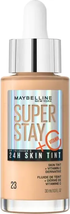 Maybelline SuperStay 24H Skin Tint Тониращ серум за лице с витамин C 30 мл Нюанс 23