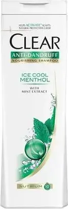 Clear Anti-Dandruff Ice Cool Menthol Освежаващ шампоан против пърхот с ментол 400 мл