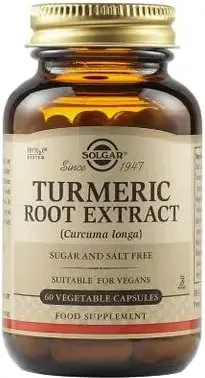 Solgar Turmeric Root Extract Екстракт от куркума х60 капсули