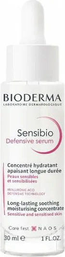 Bioderma Sensibio Defensive Успокояващ и хидратиращ серум за лице с чувствителна кожа 30 мл