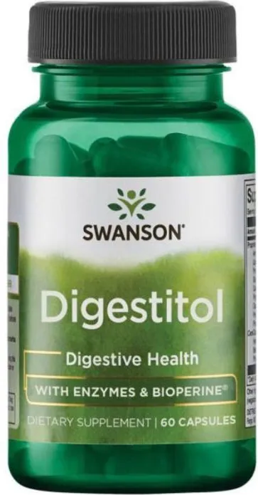 Swanson Digestitol Диджеститол х60 капсули