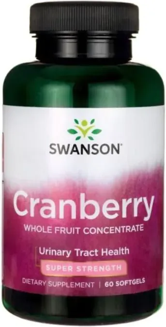 Swanson Cranberry Супер Силен Концентрат от Червена Боровинка х60 капсули