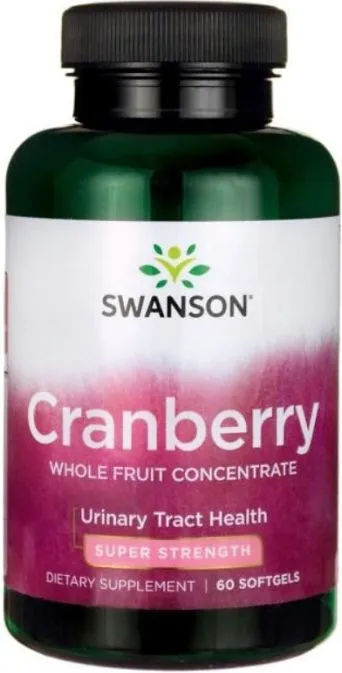 Swanson Cranberry Супер Силен Концентрат от Червена Боровинка х60 капсули