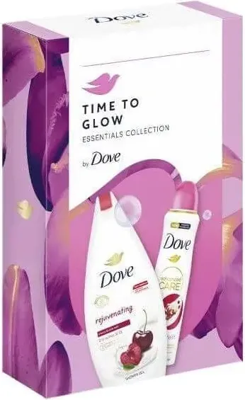 Dove Go Fresh Pomegranate & Lemon Verbena Дезодорант спрей 150 мл + Dove Rejuvenating Cherry Душ гел 250 мл Комплект