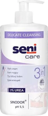 Seni Care Измиващ крем за тяло 3в1 500 мл