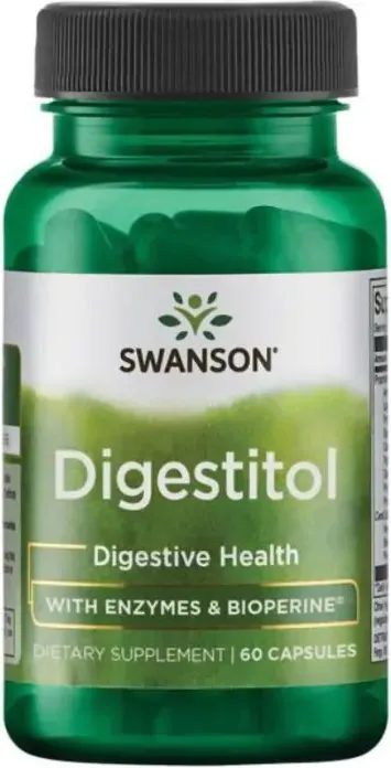 Swanson Digestitol Диджеститол х60 капсули